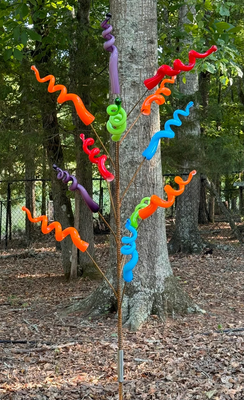The Crab Apple Glass Bottle Tree by Cubby's! - Image 6