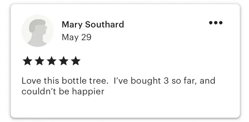 The Wisteria Bottle Tree by Cubby’s! - Image 4