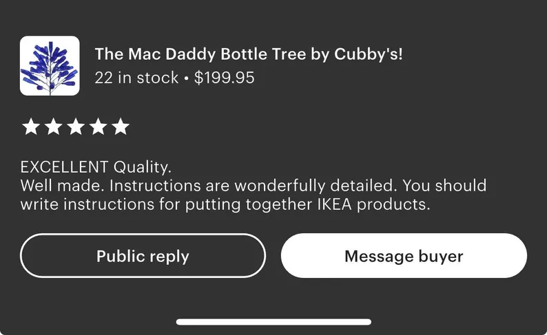 The Mac Daddy Bottle Tree by Cubby's! - Image 5