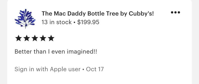 The Mac Daddy Bottle Tree by Cubby's! - Image 4